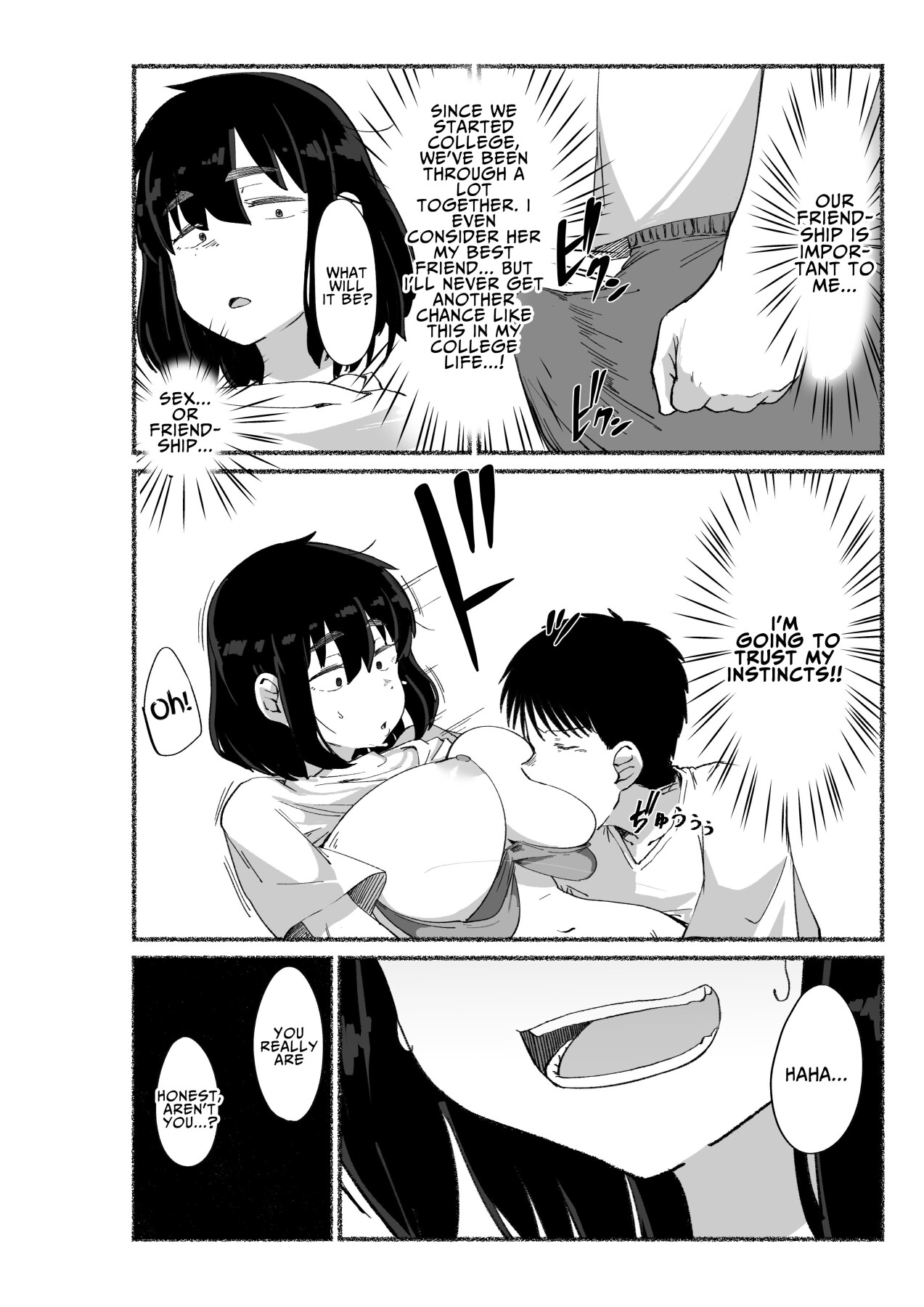 Hentai Manga Comic-I Tried Cumming Inside My Slovenly Female Friend-Read-22